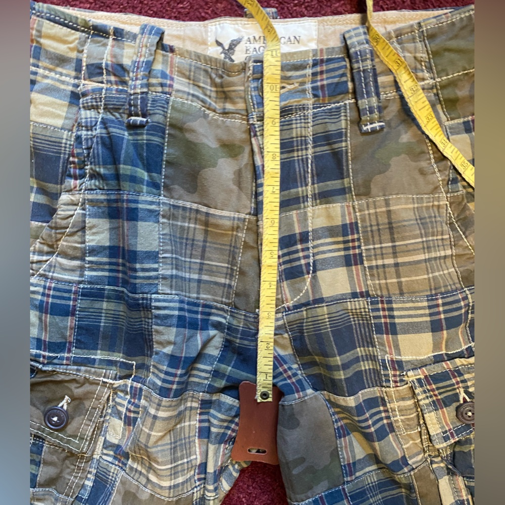 American Eagle Cargo Shorts Patchwork - image 7